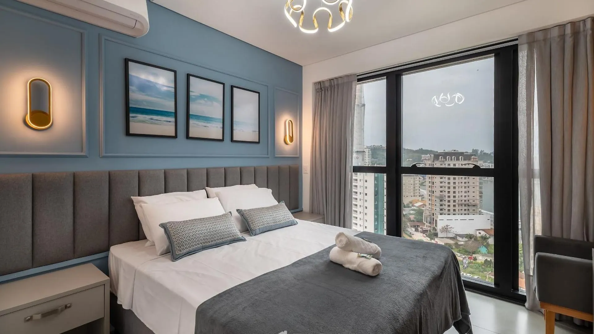Mhfbs - Edificio Moderno C/ Piscina Vista Mar Em Itapema Apartamento