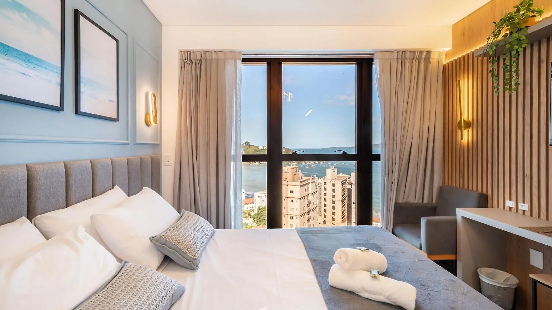 Mhfbs - Edificio Moderno C/ Piscina Vista Mar Em Itapema Apartamento